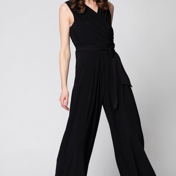 Joseph Ribkoff Jumpsuit - Black - Picture 1 of 2
